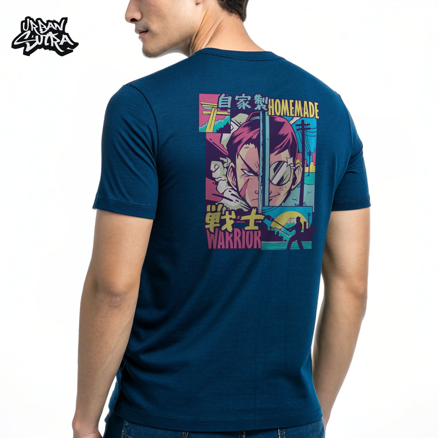 "Homemade Warrior" Men's Regular Fit Tee