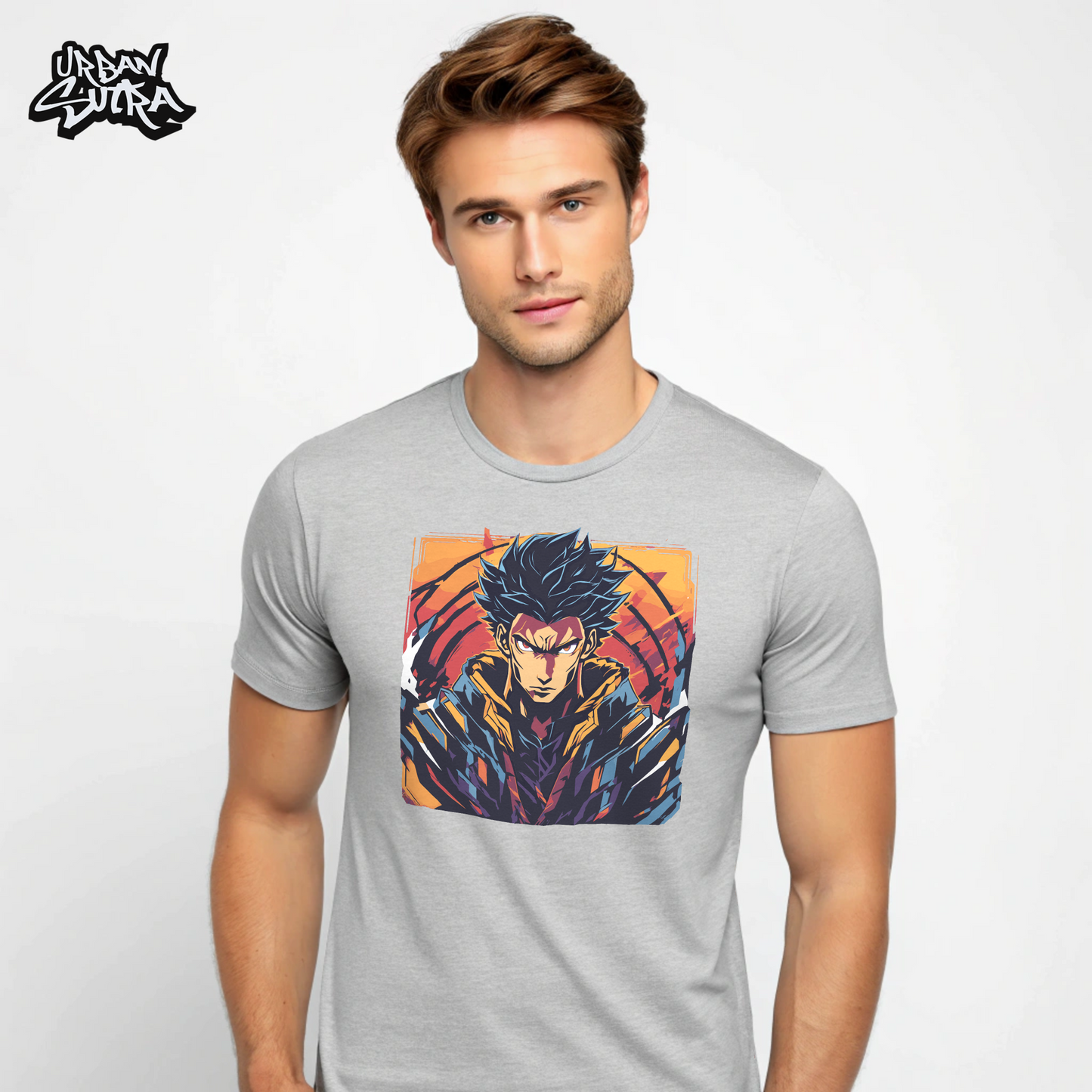 "Hero Verse" Men's Regular Fit Tee