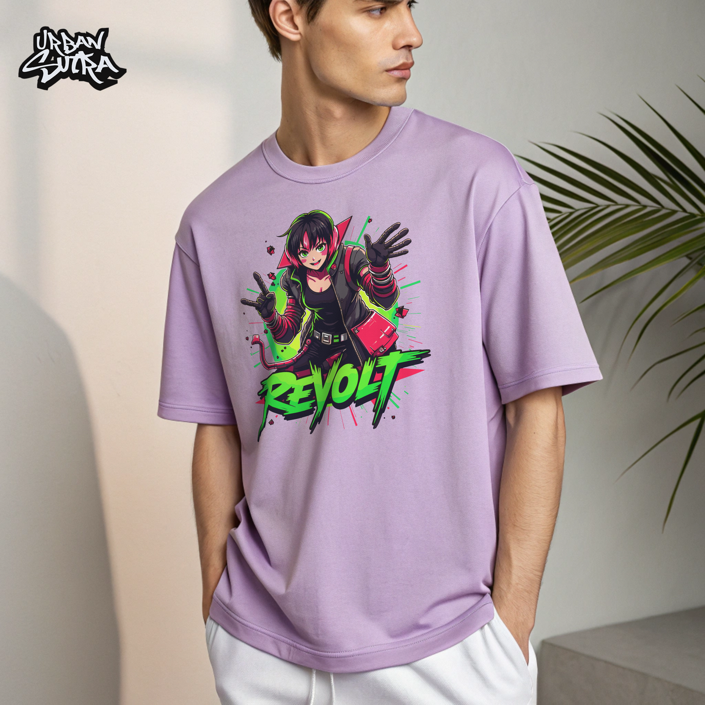 "Killer Revolt" Men's Oversized Tee