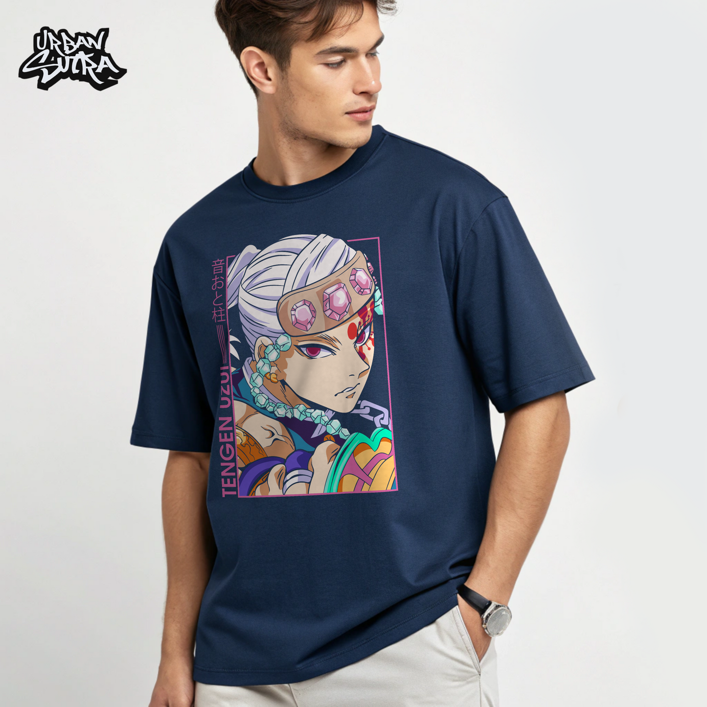 "Demon Slayer Hashira" Men's Oversized Tee