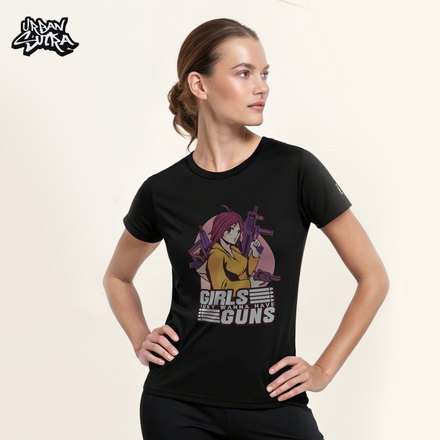 "Girls and Guns" Women's Regular Tee