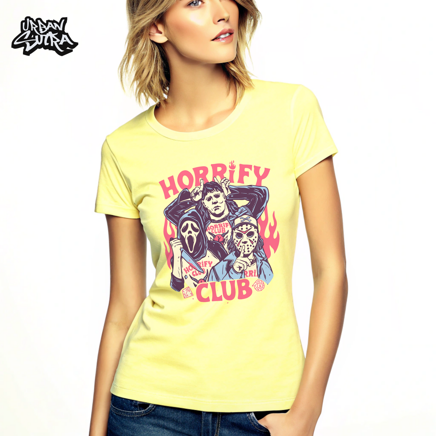 "Horrify Club" Women's Regular Tee