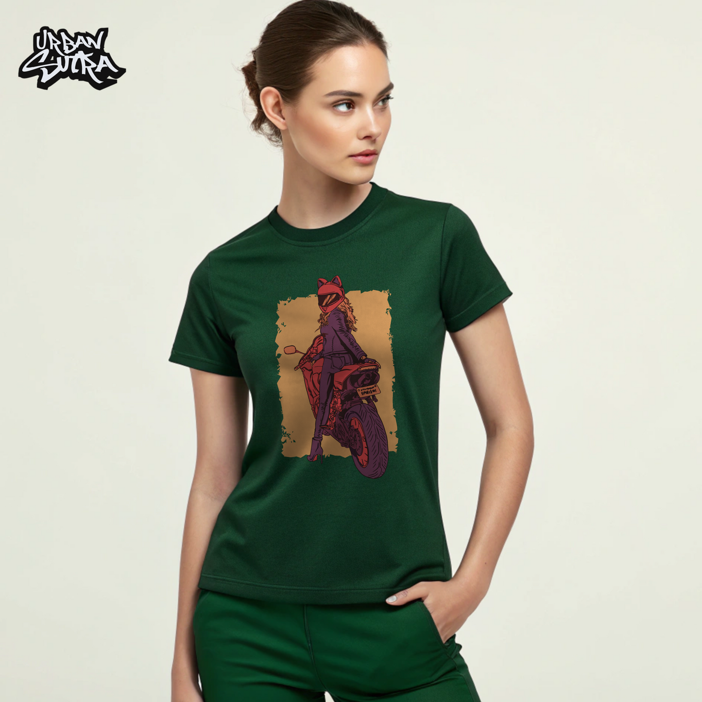 "Biker Girl" Women's Regular Tee