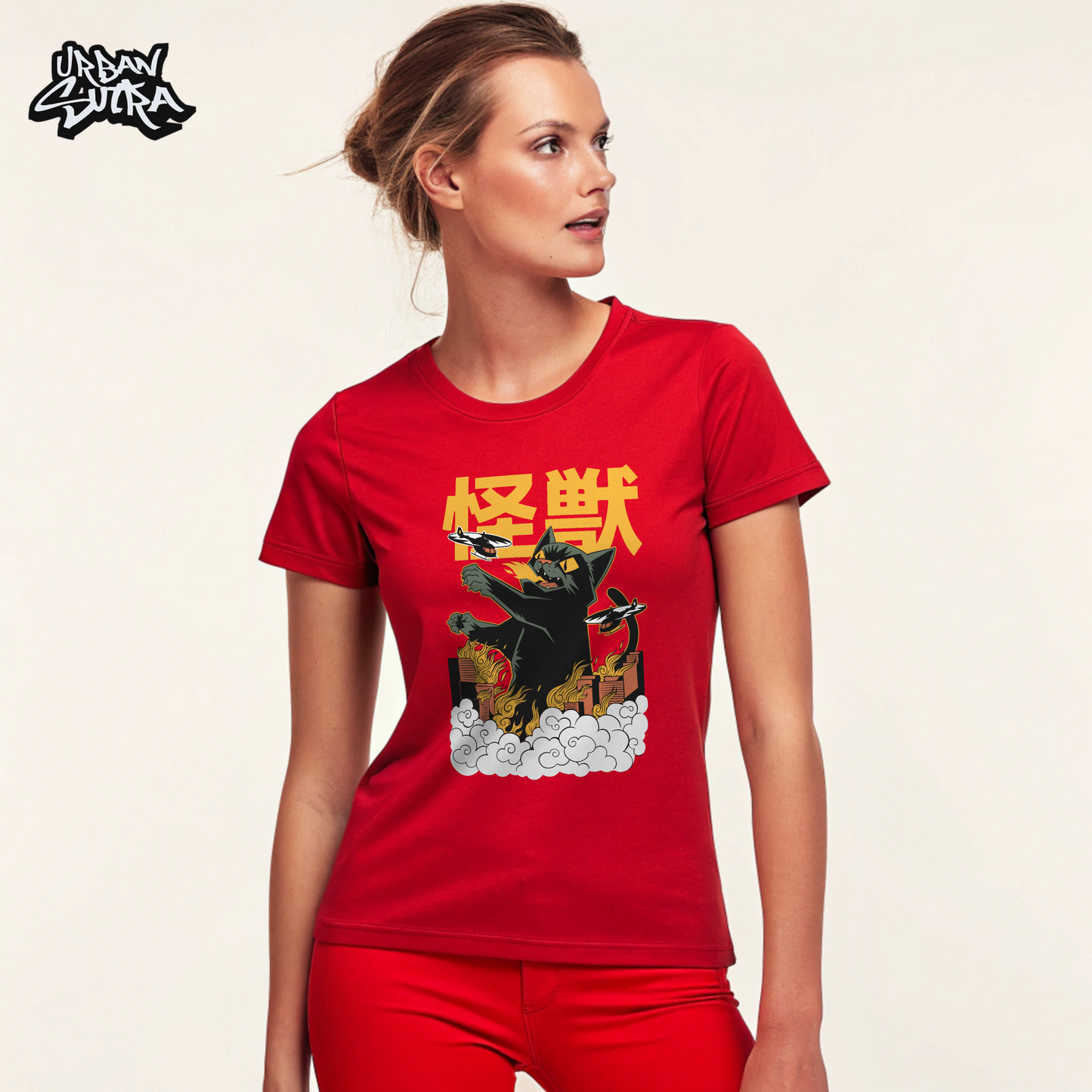 "Catzilla" Women's Regular Tee