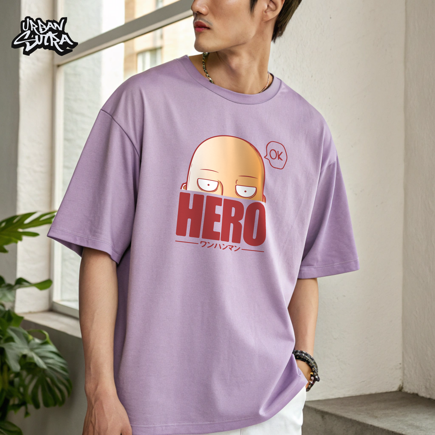 "Hero Out" Men's Oversized Tee