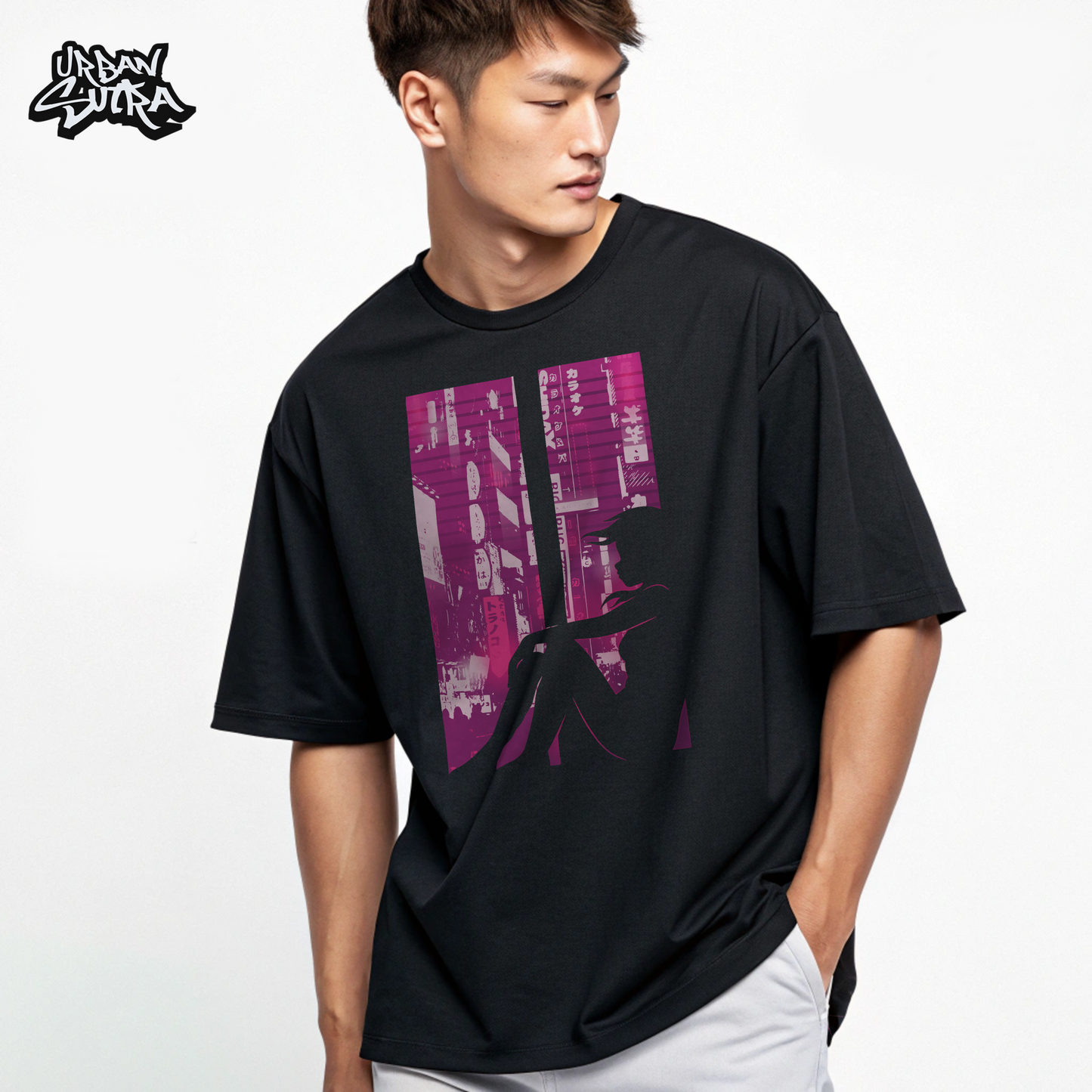 "Transcendence" Men's Oversized Tee