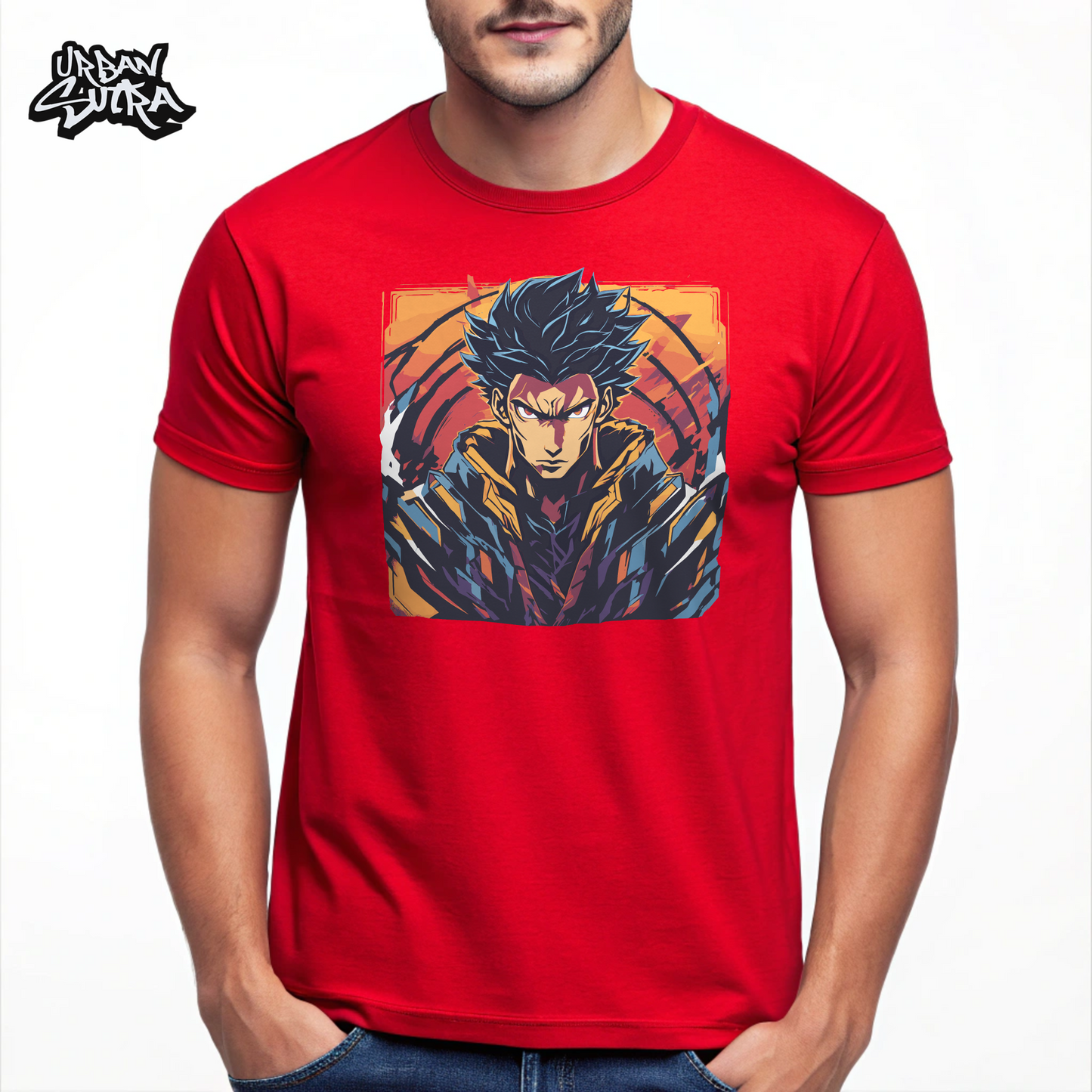 "Hero Verse" Men's Regular Fit Tee