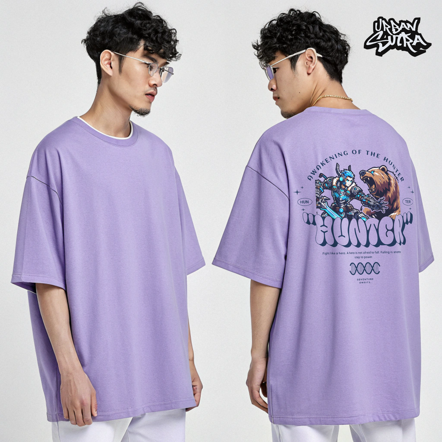 "Hunter Awakening" Men's Oversized Tee