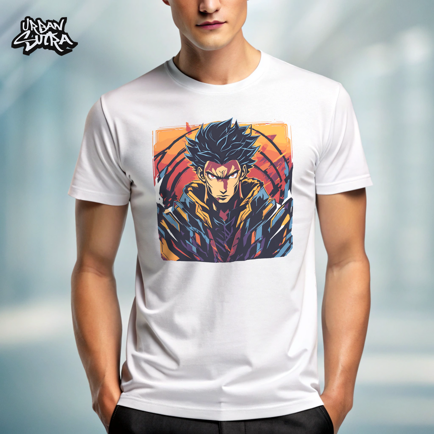 "Hero Verse" Men's Regular Fit Tee