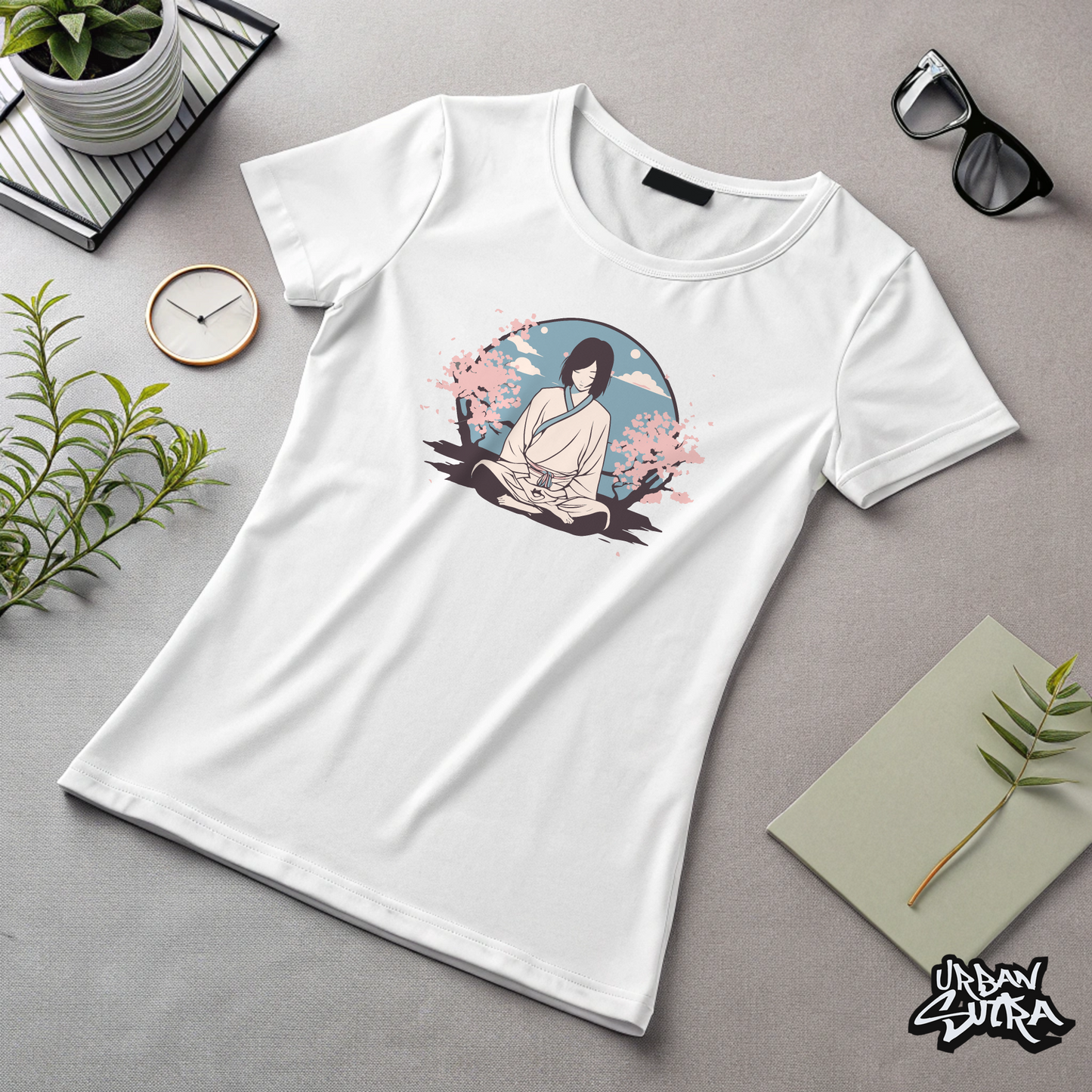 "Silent Meditation" Women's regular Tee