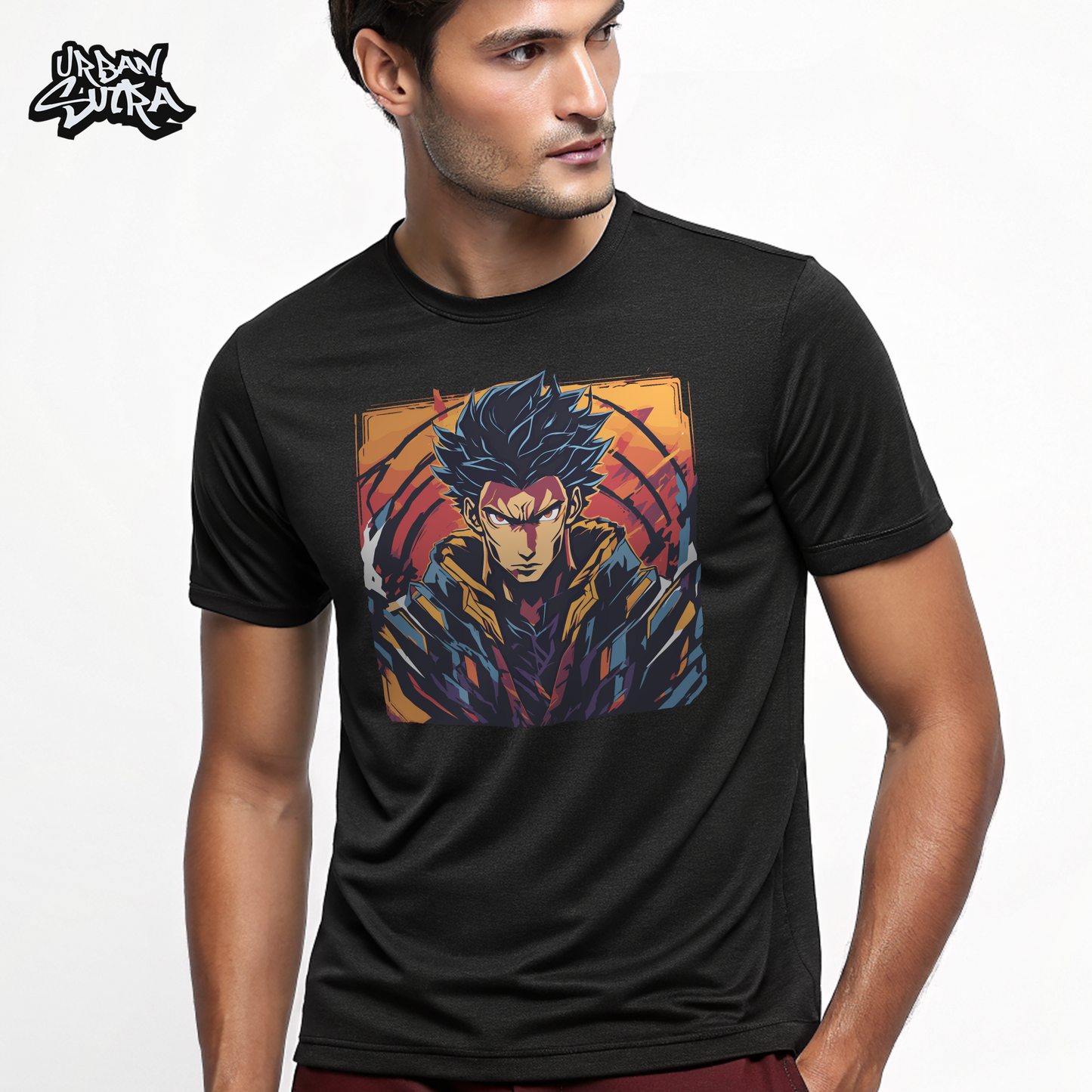 "Hero Verse" Men's Regular Fit Tee
