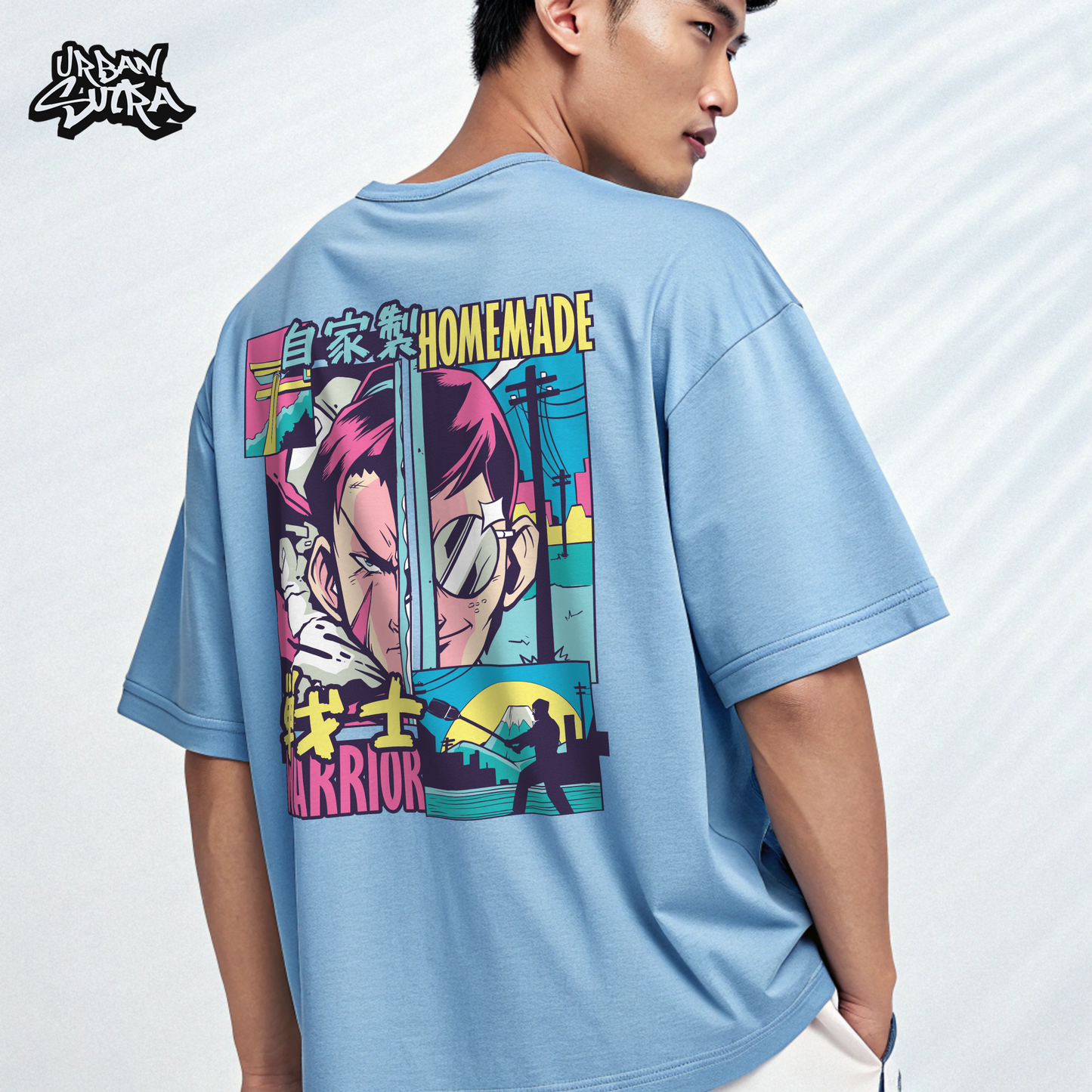 "Homeland Warrior" Men's Oversized Tee