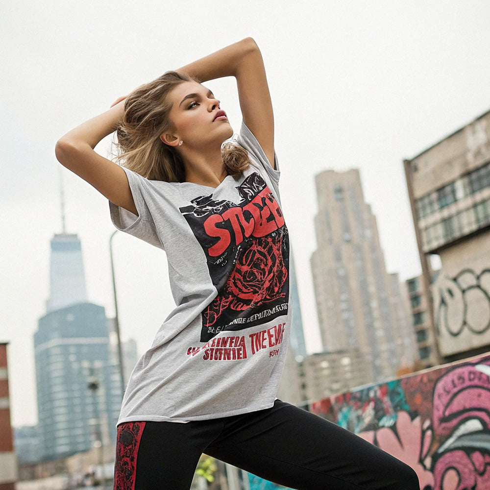 Women's Regular Streetwear Tees