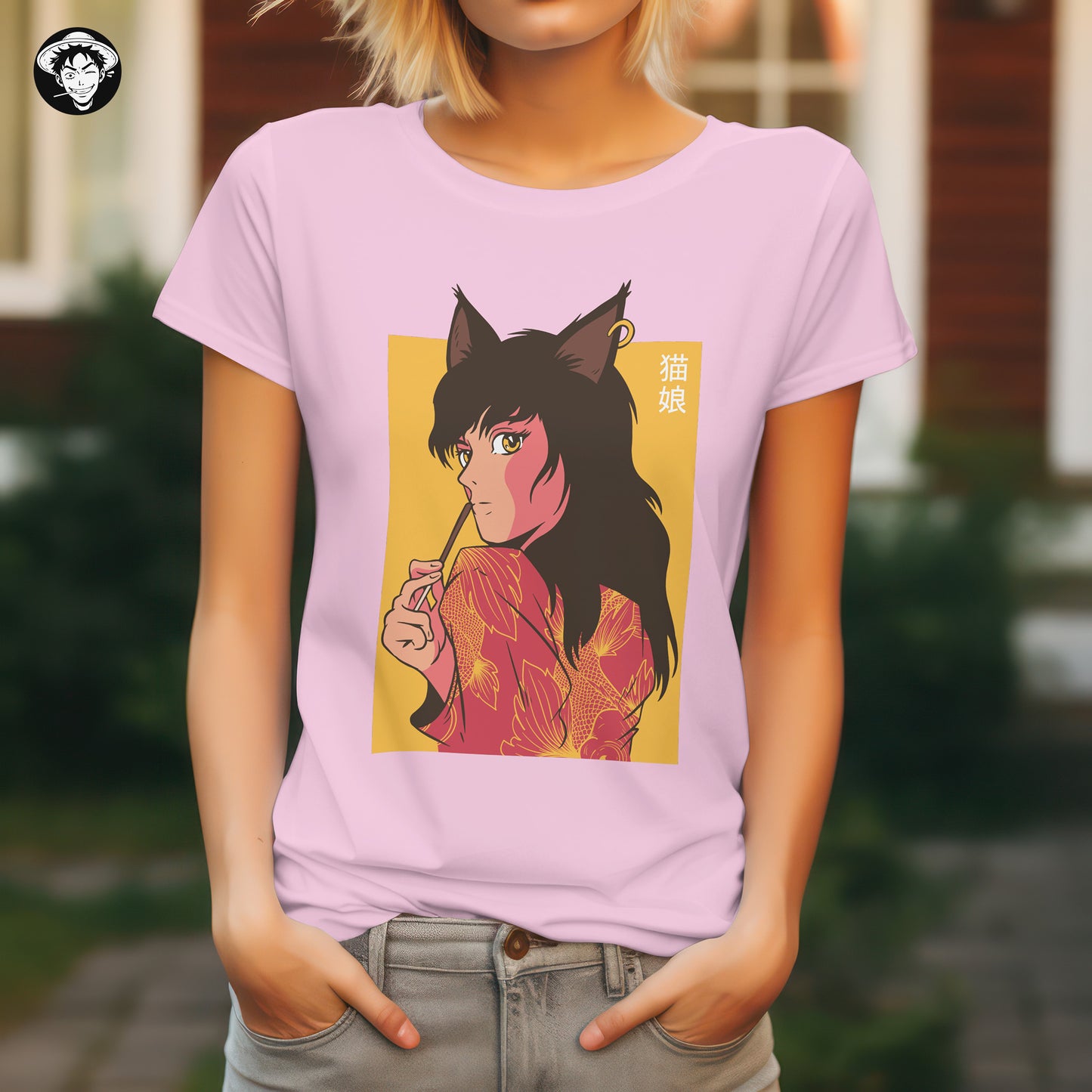 "Catgirl Pokki" Women's Regular Tee