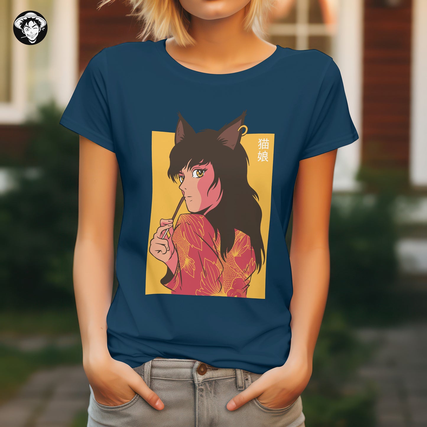 "Catgirl Pokki" Women's Regular Tee