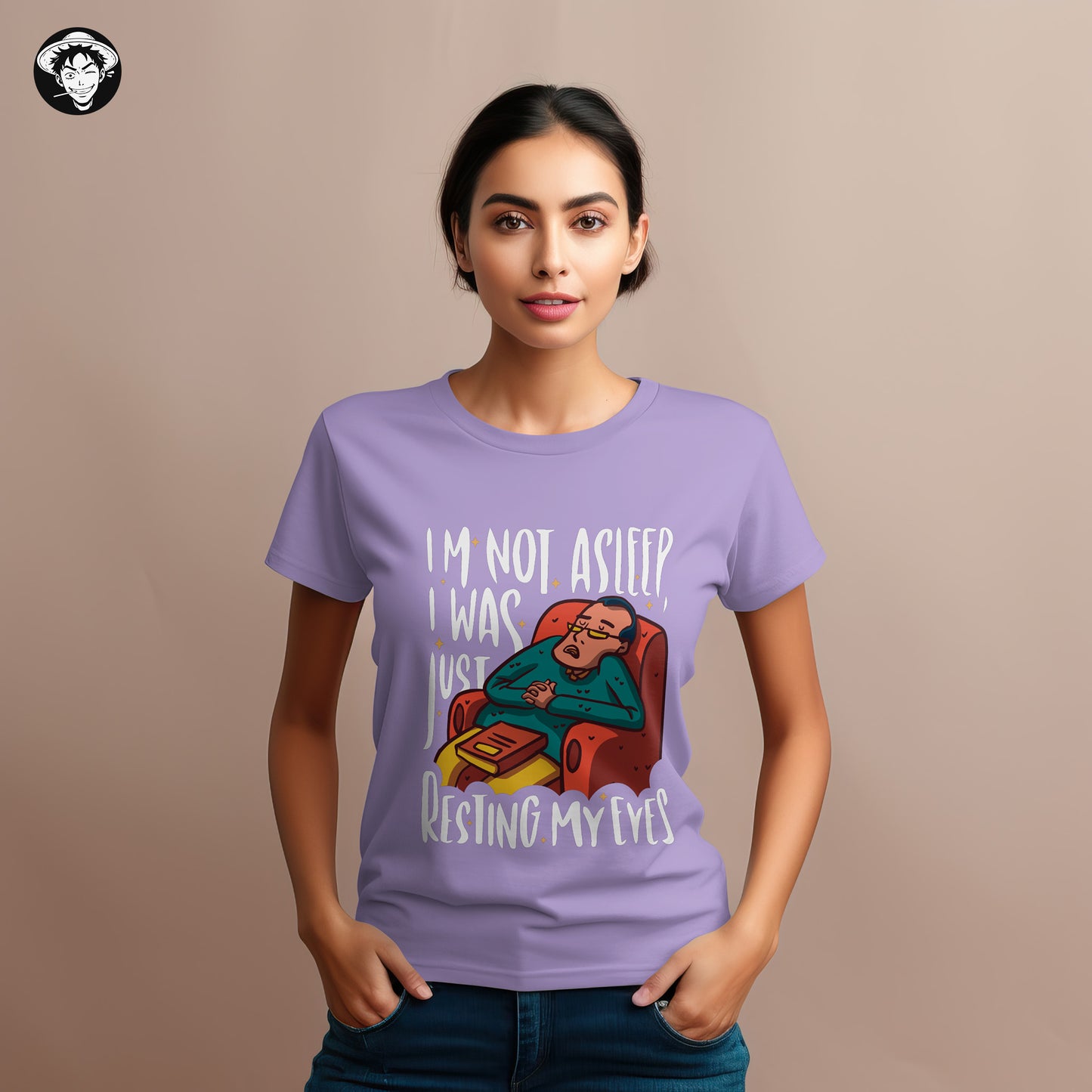 "Not Asleep" Women's Regular Tee