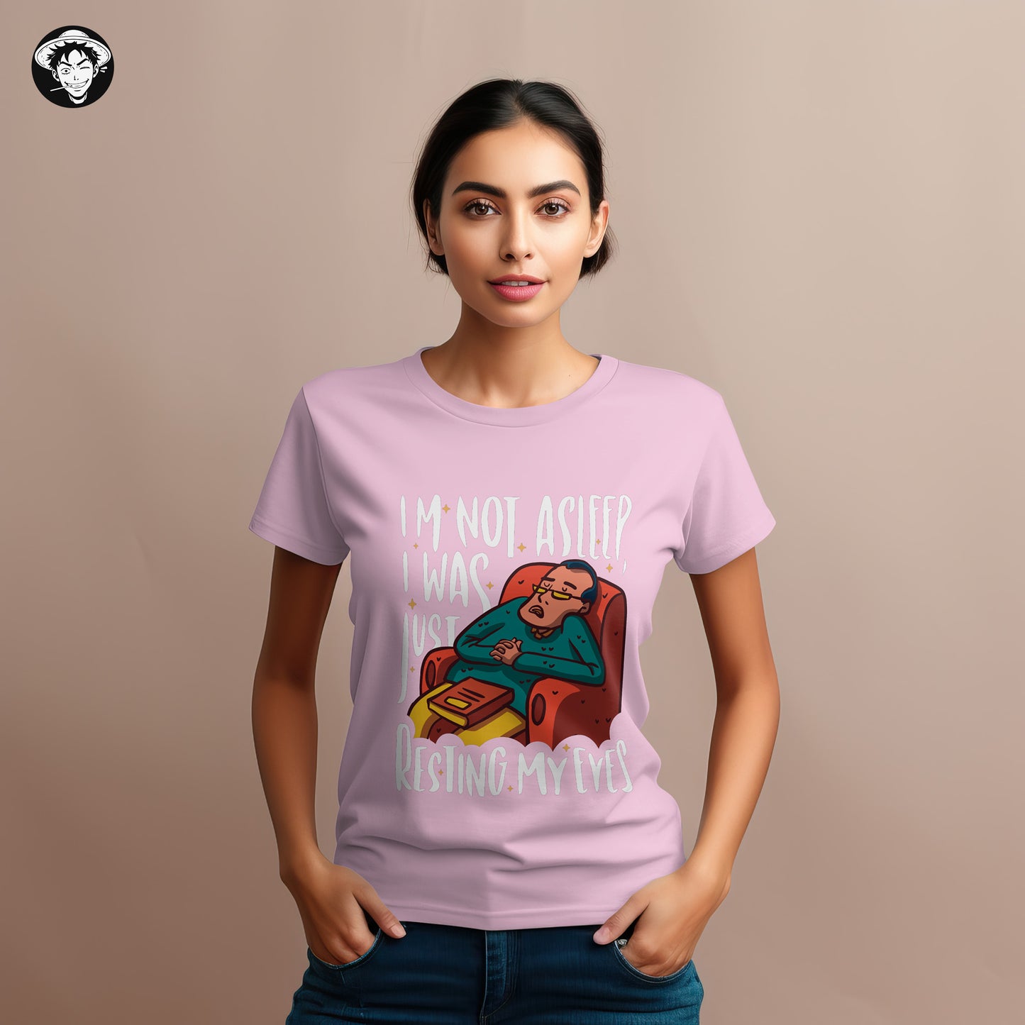 "Not Asleep" Women's Regular Tee