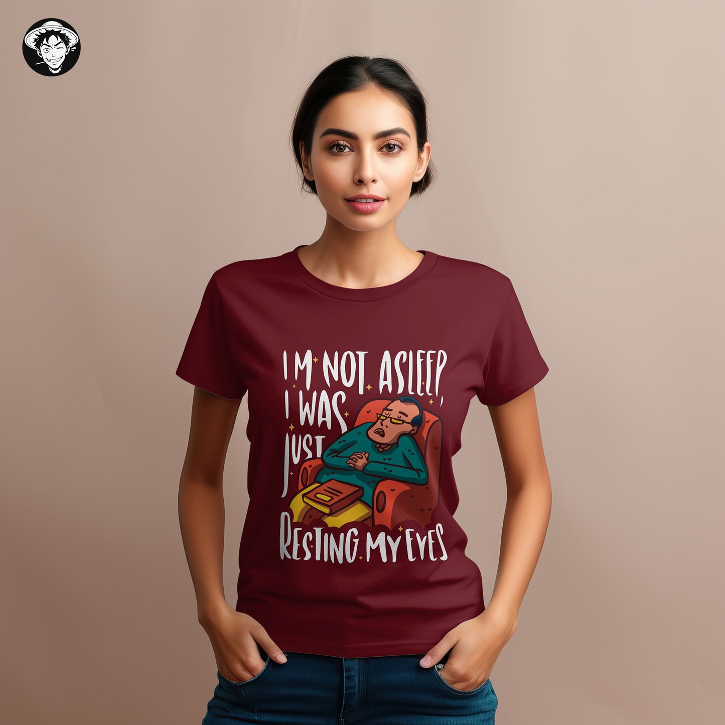 "Not Asleep" Women's Regular Tee