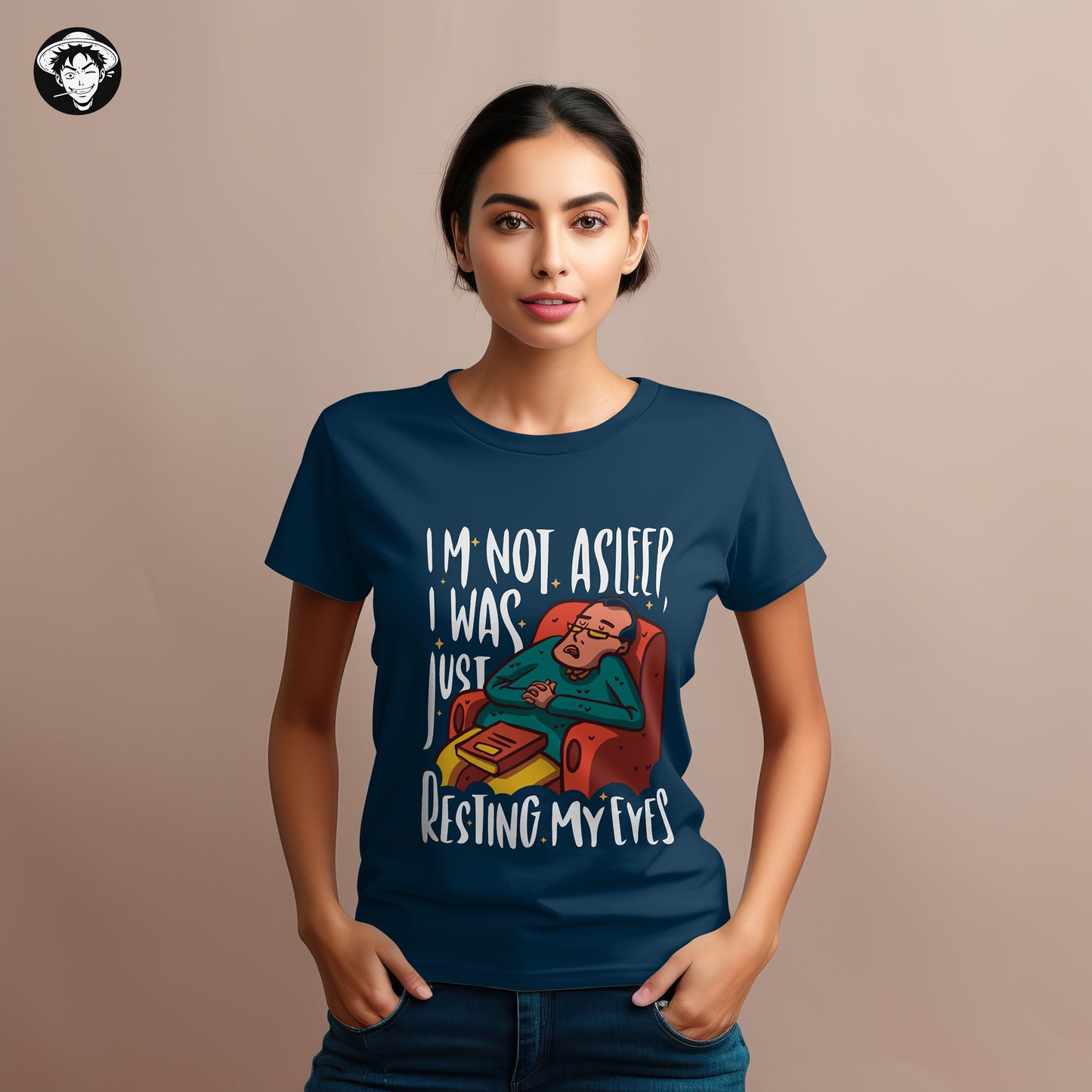 "Not Asleep" Women's Regular Tee