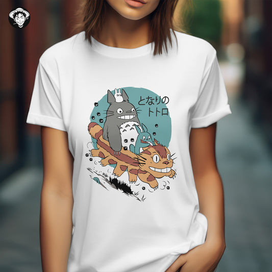 "Crazy Totoro" Women's Regular Tee