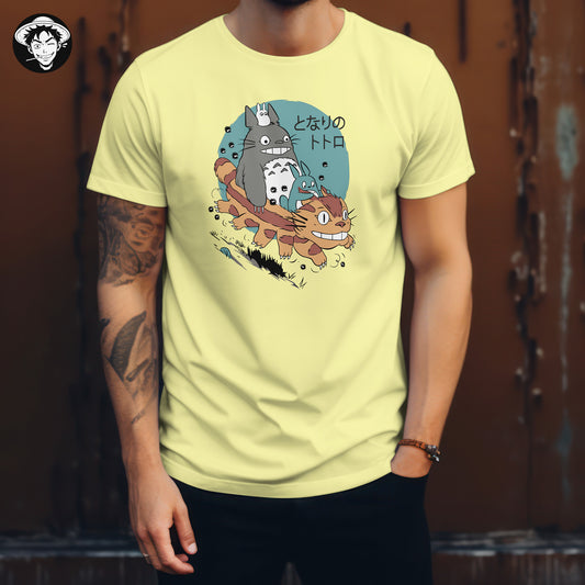 "Crazy Totoro" Men's Regular Fit Tee