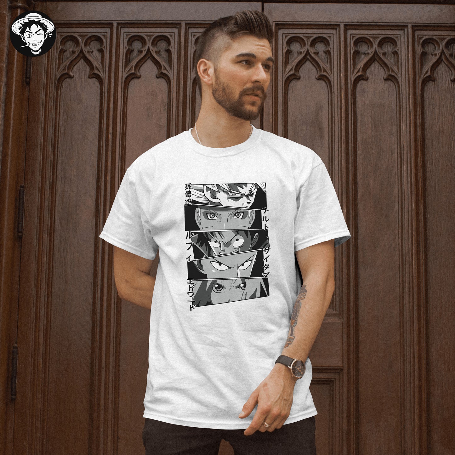 "Anime Heroes" Men's Regular Fit Tee