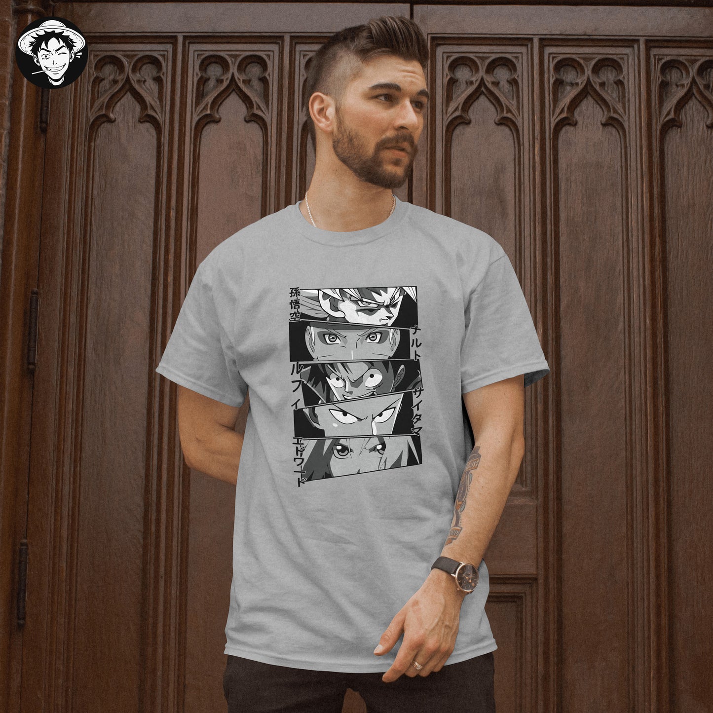 "Anime Heroes" Men's Regular Fit Tee