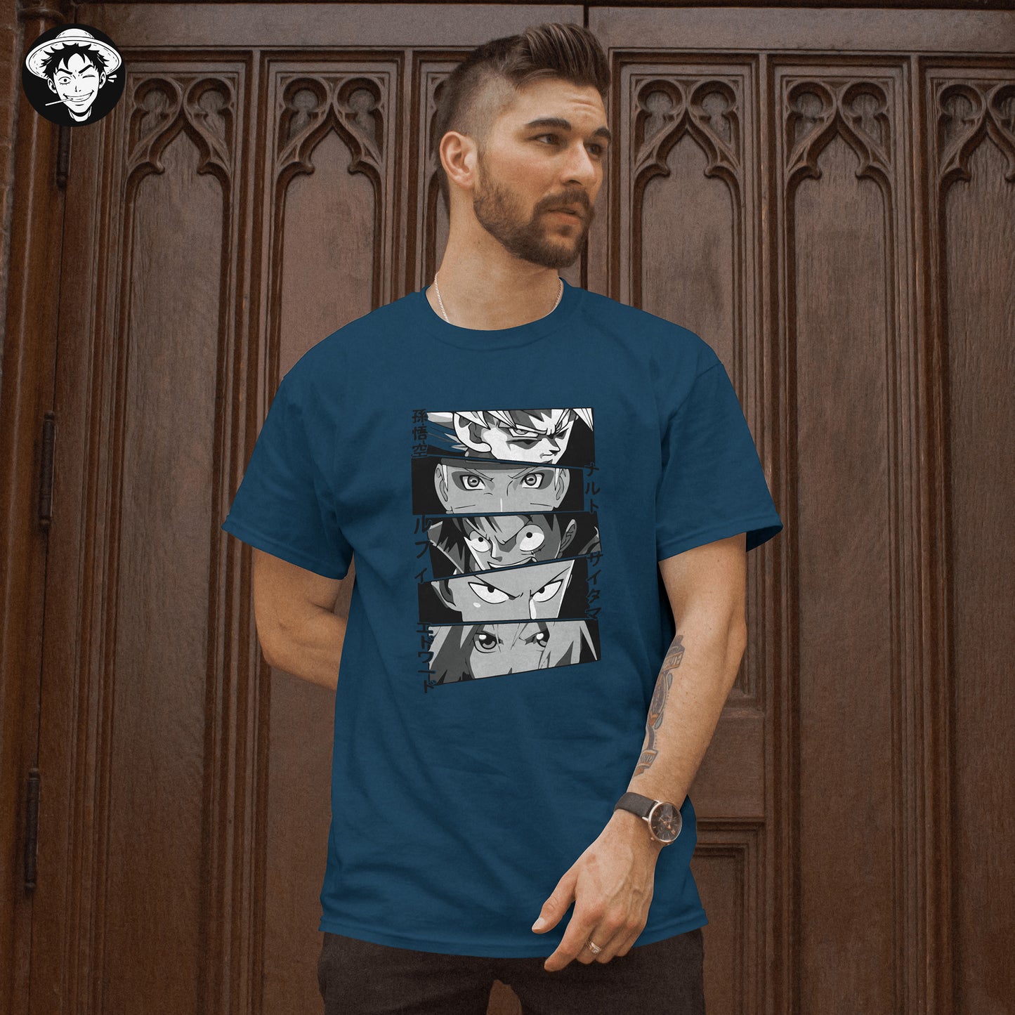"Anime Heroes" Men's Regular Fit Tee