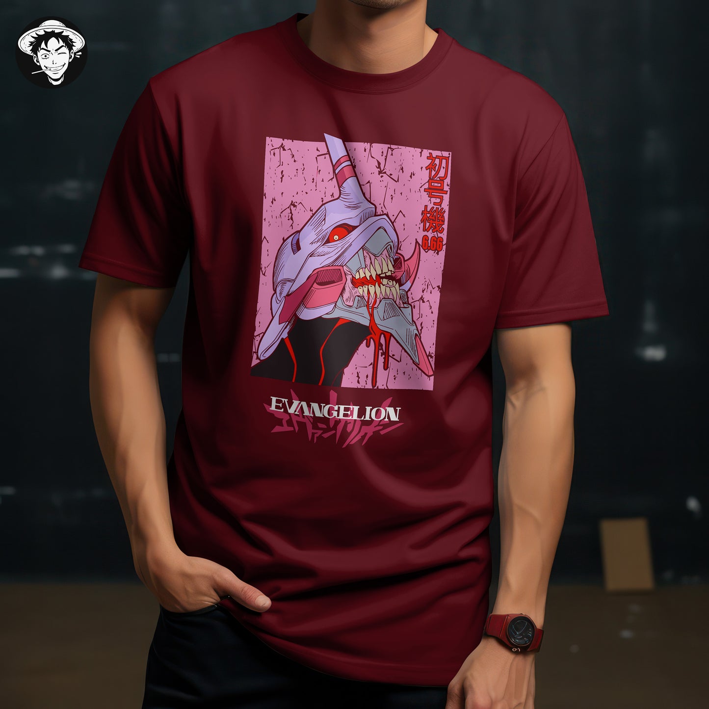 "Evangelion" Men's Regular Fit Tee