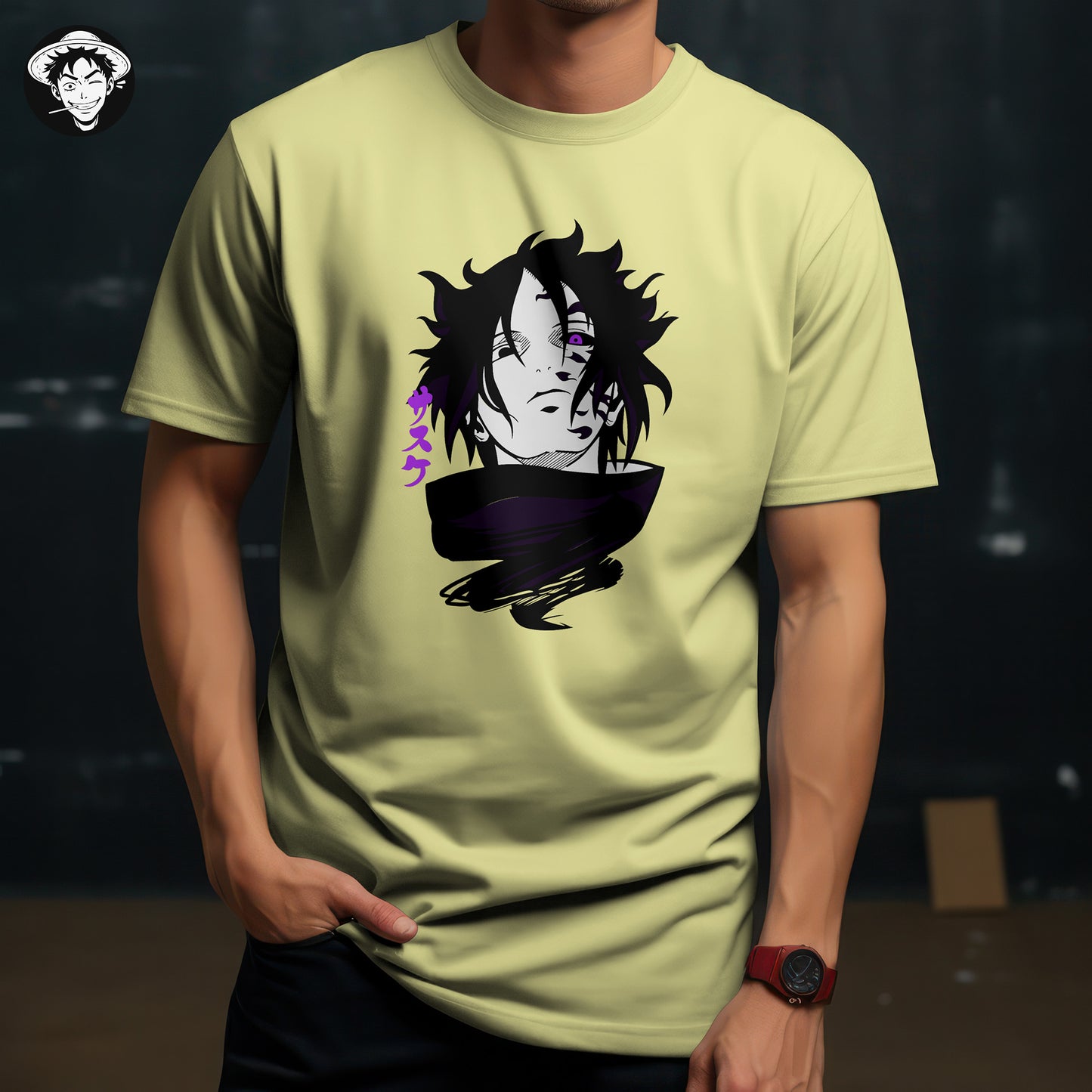 "Sasuke Cursed" Men's Regular Fit Tee