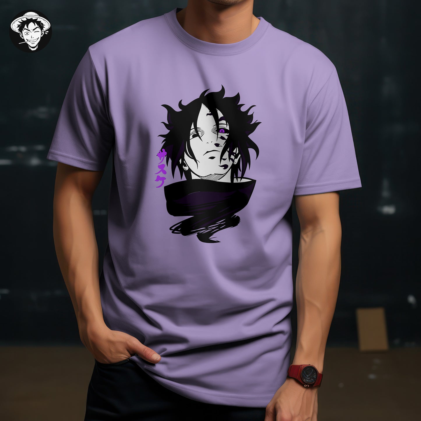 "Sasuke Cursed" Men's Regular Fit Tee