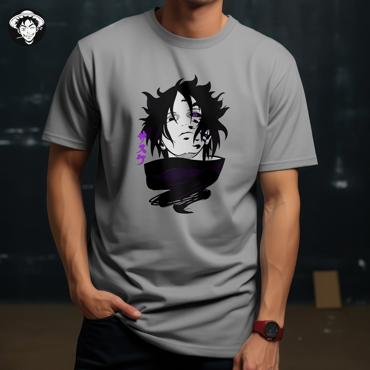 "Sasuke Cursed" Men's Regular Fit Tee
