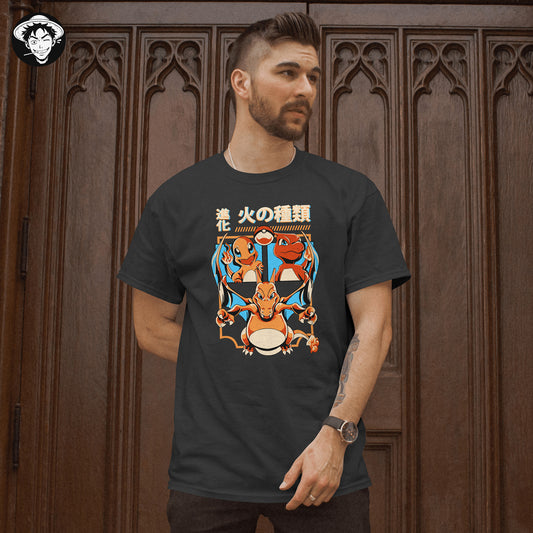 "Fire Evolution" Men's Regular Fit Tee
