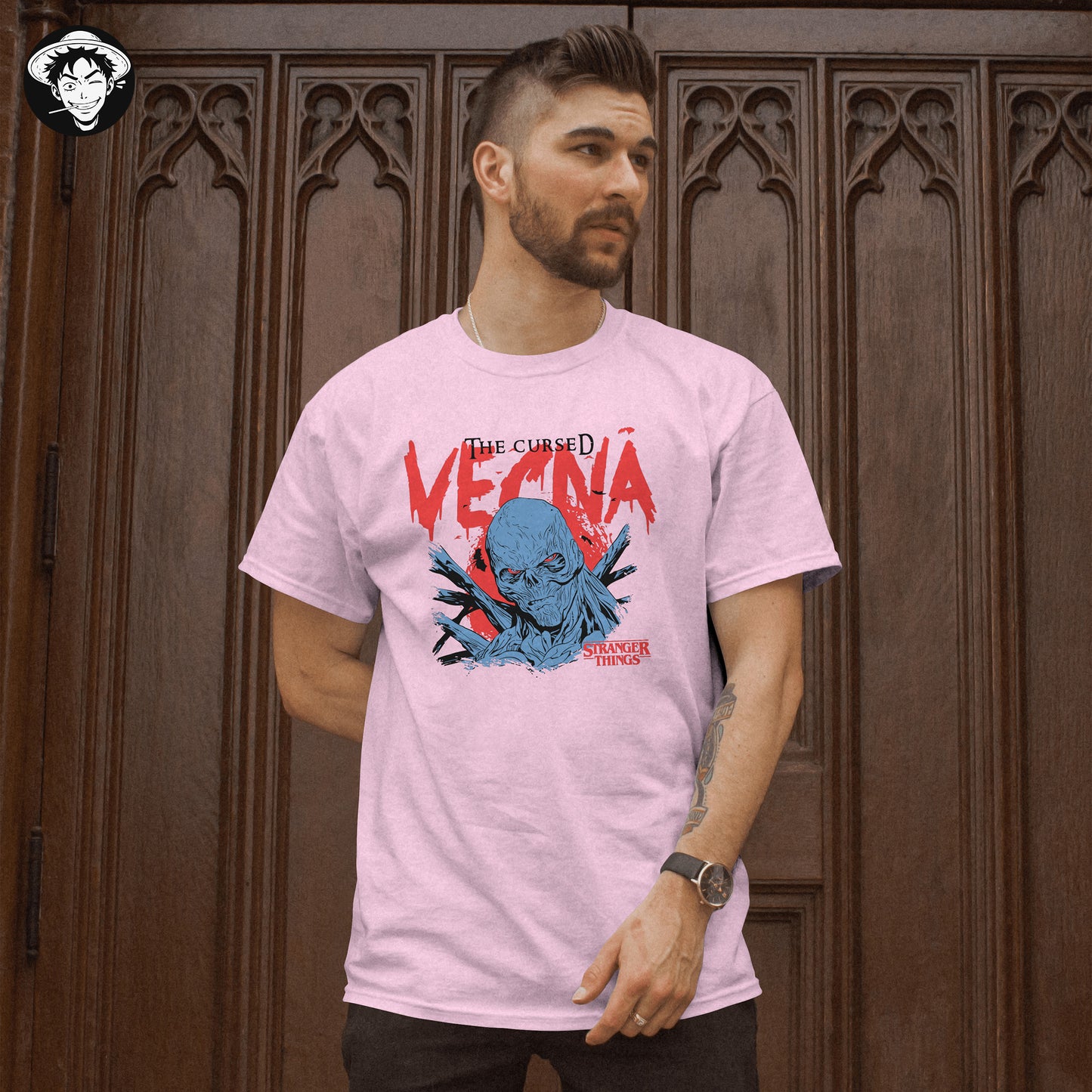"Cursed Vecna" Men's Regular Fit Tee