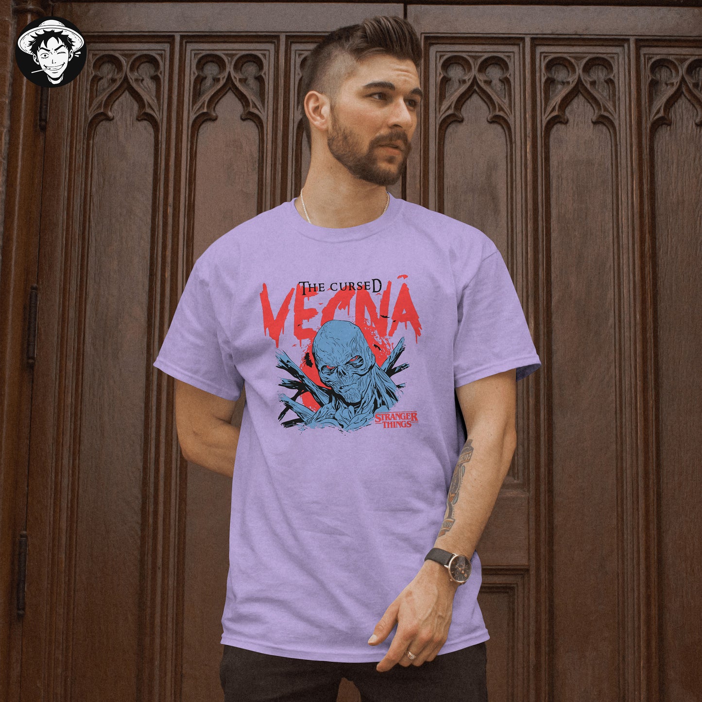 "Cursed Vecna" Men's Regular Fit Tee