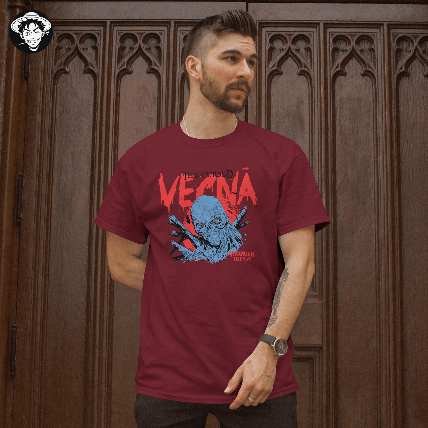 "Cursed Vecna" Men's Regular Fit Tee