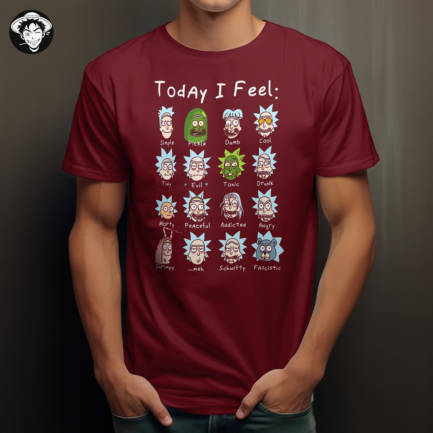 "Rick Today" Men's Regular Fit Tee
