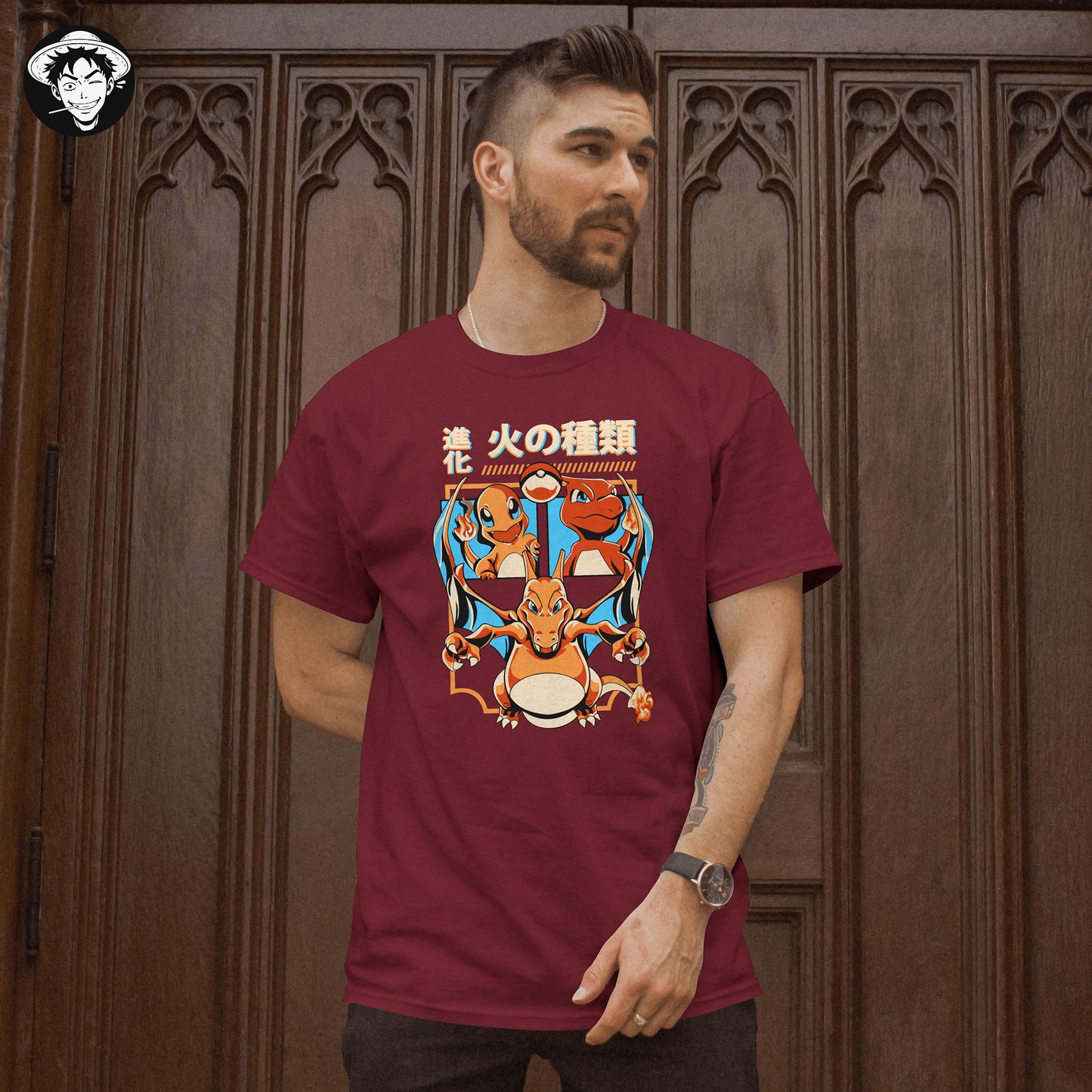 "Fire Evolution" Men's Regular Fit Tee