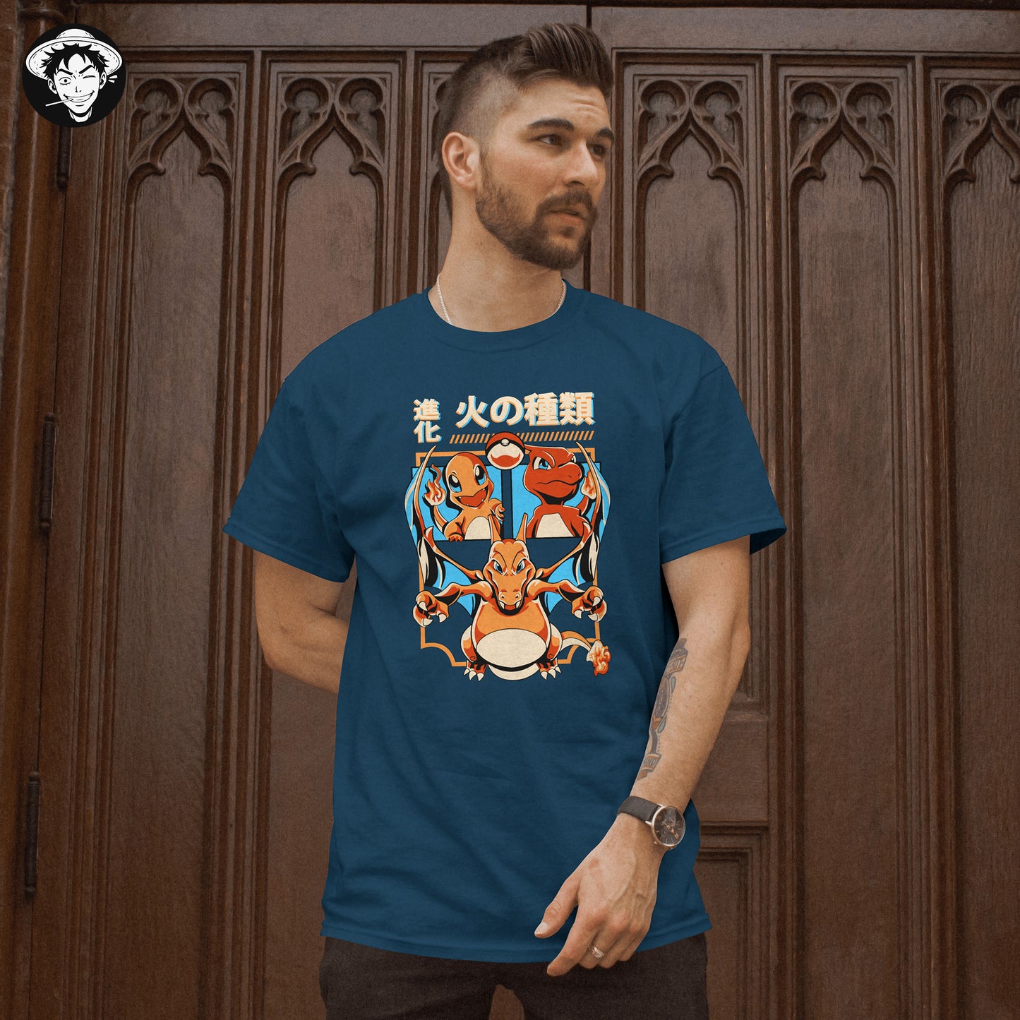 "Fire Evolution" Men's Regular Fit Tee