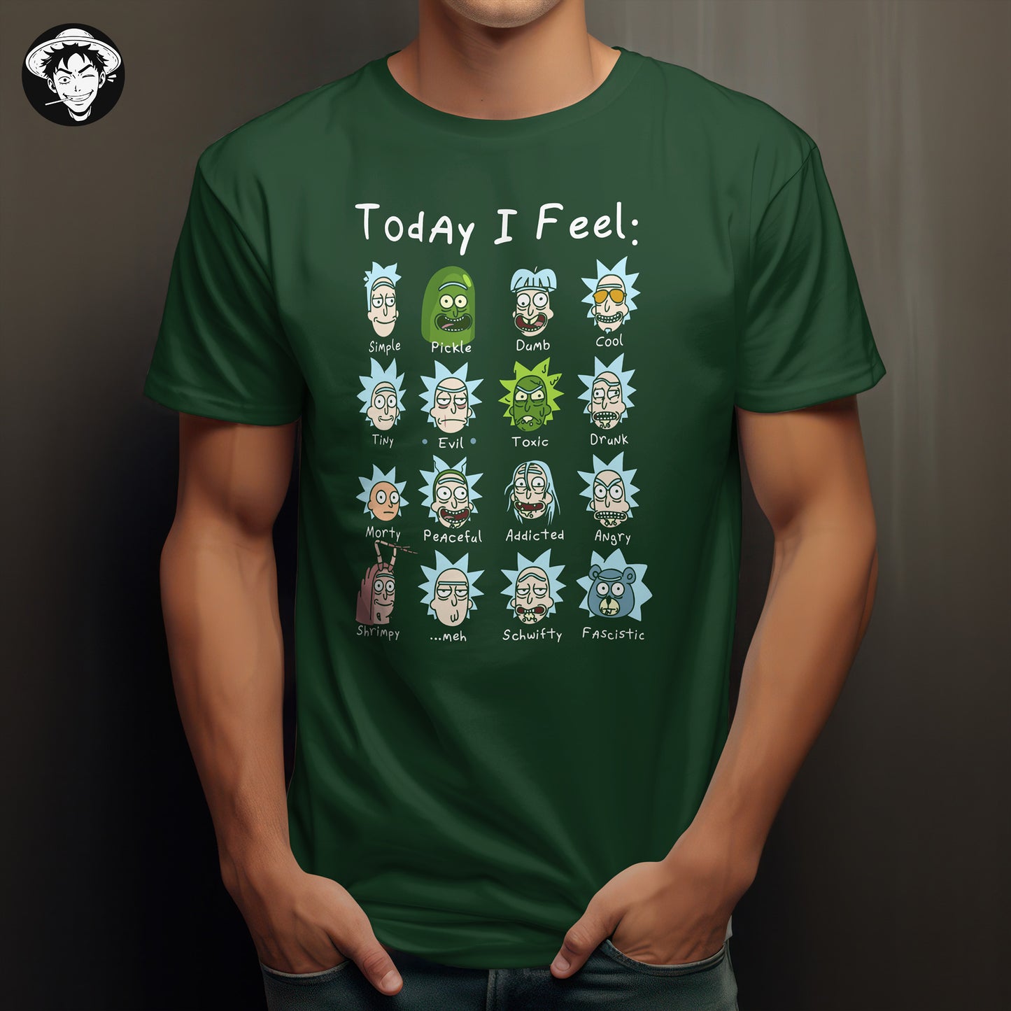 "Rick Today" Men's Regular Fit Tee