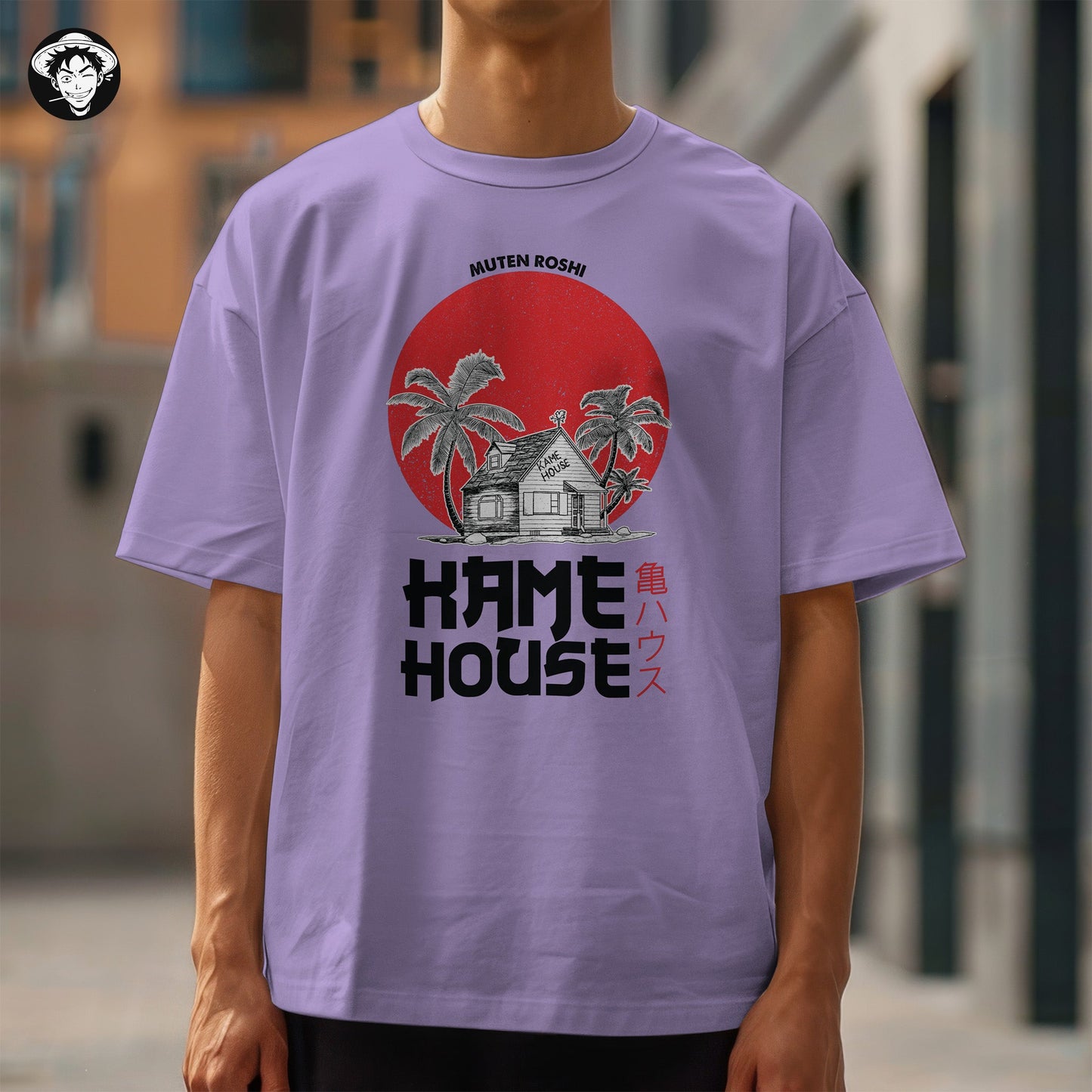 "Kame House" Men's Oversized Tee