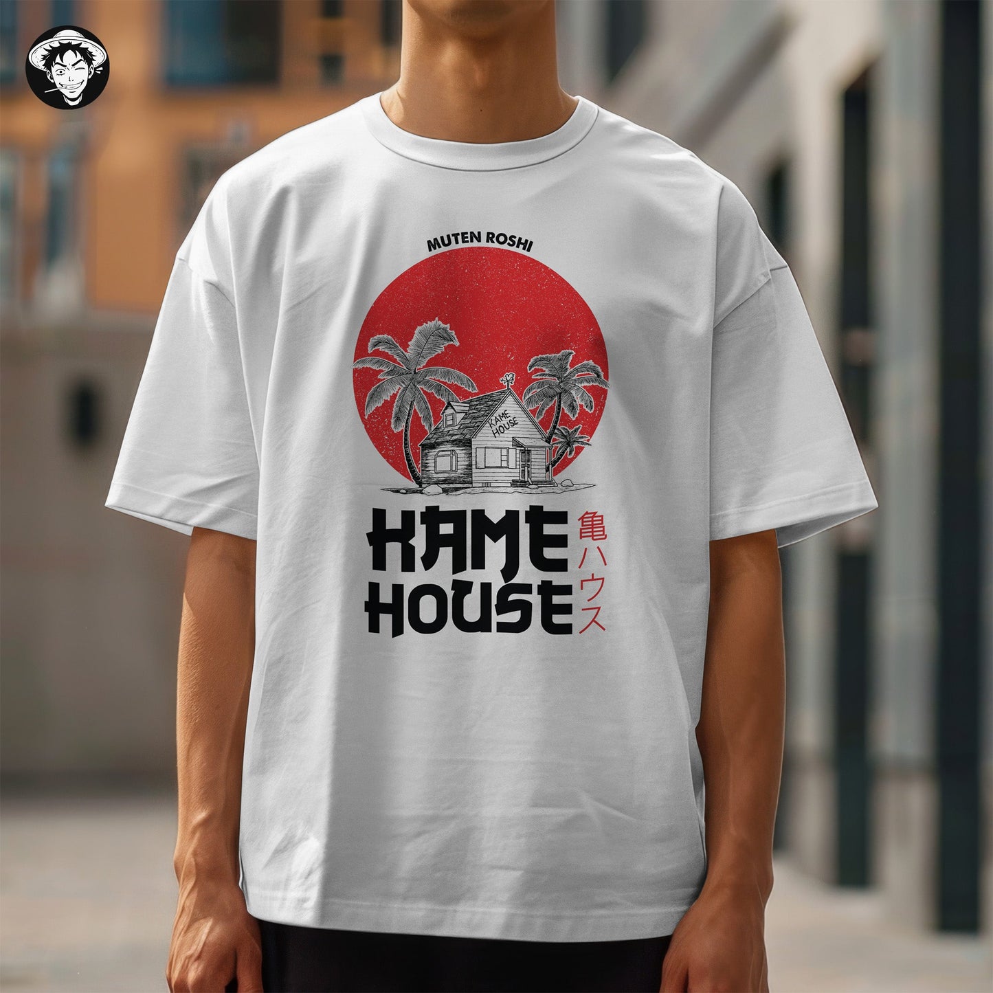 "Kame House" Men's Oversized Tee