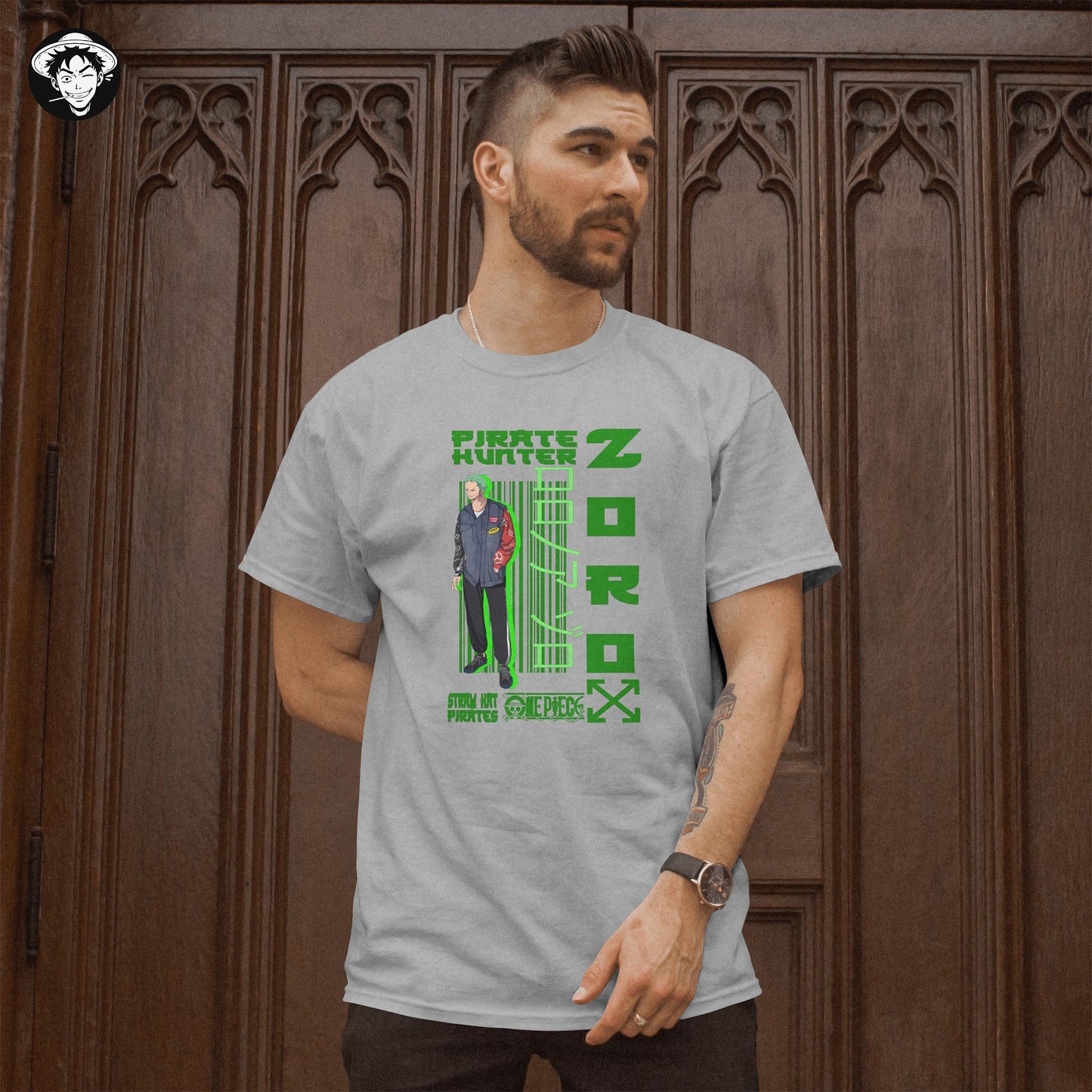 "Pirate Hunter Zoro" Men's Regular Tee