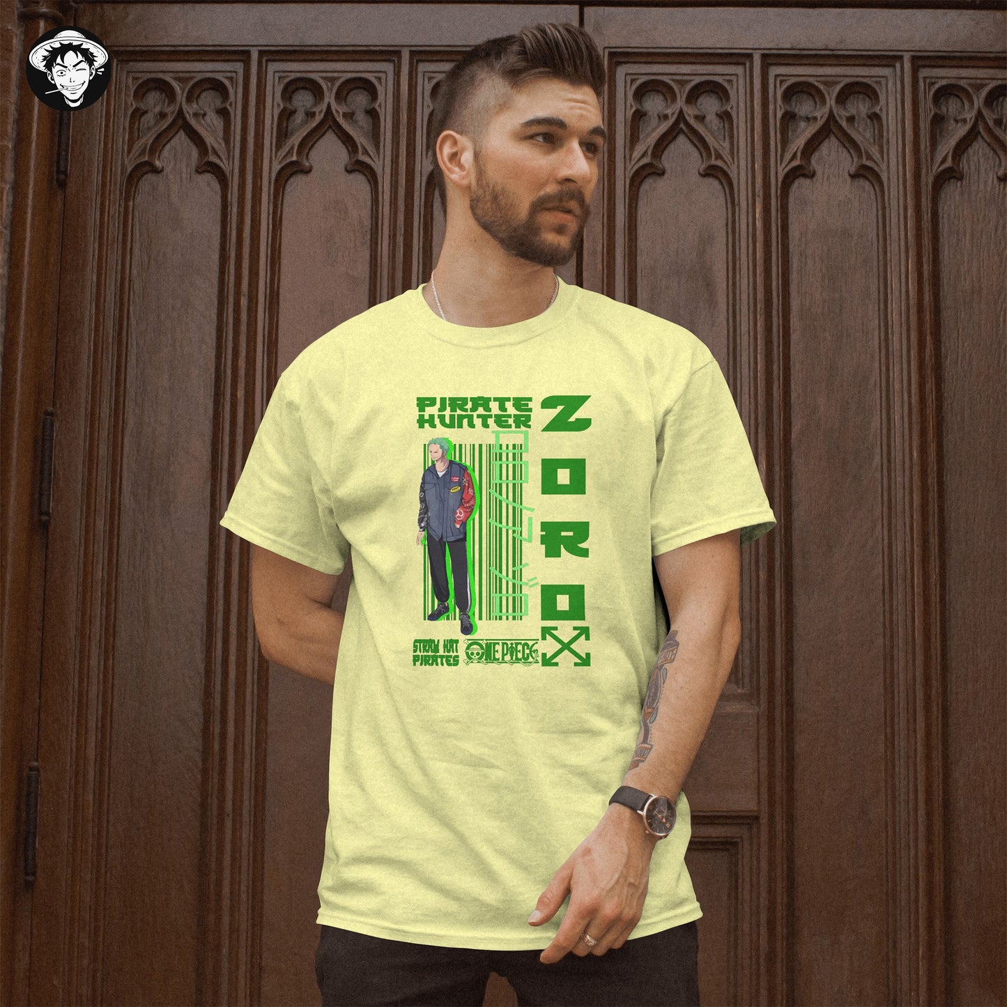 "Pirate Hunter Zoro" Men's Regular Tee