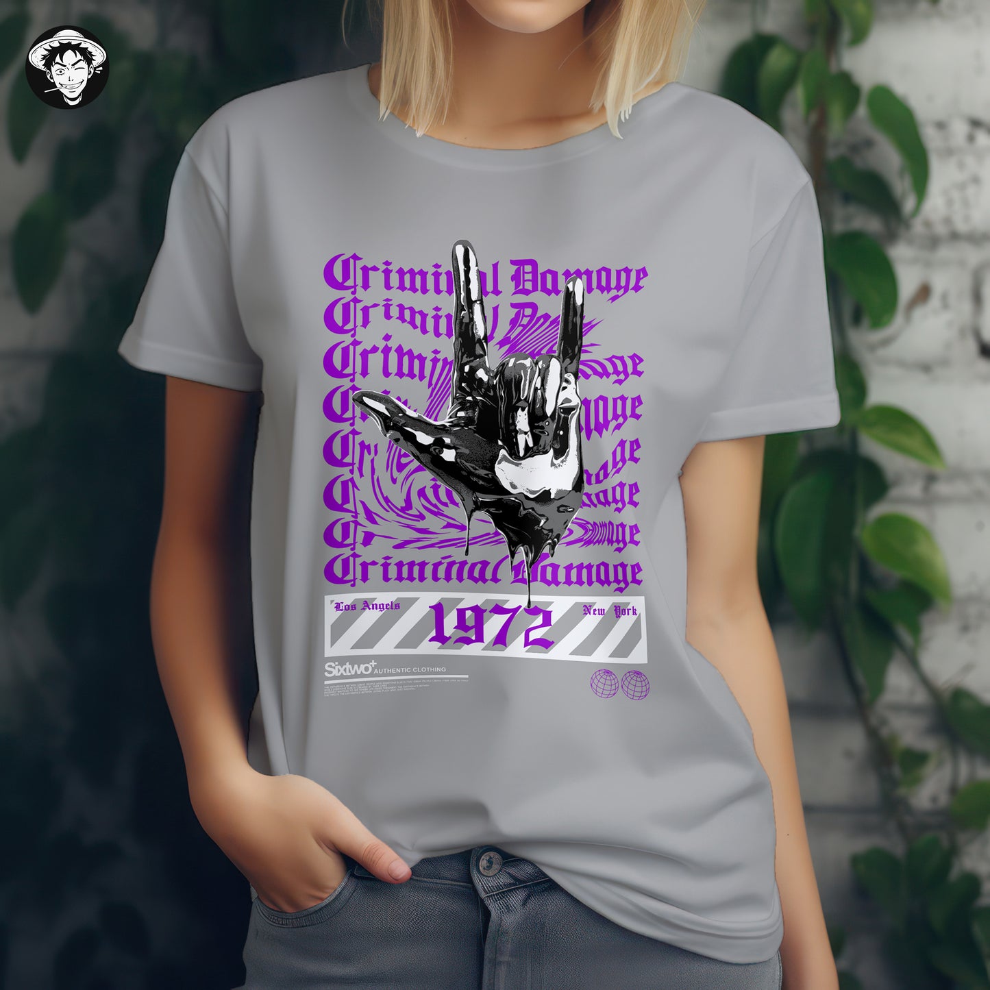 "Criminal Damage" Women's Regular Tee