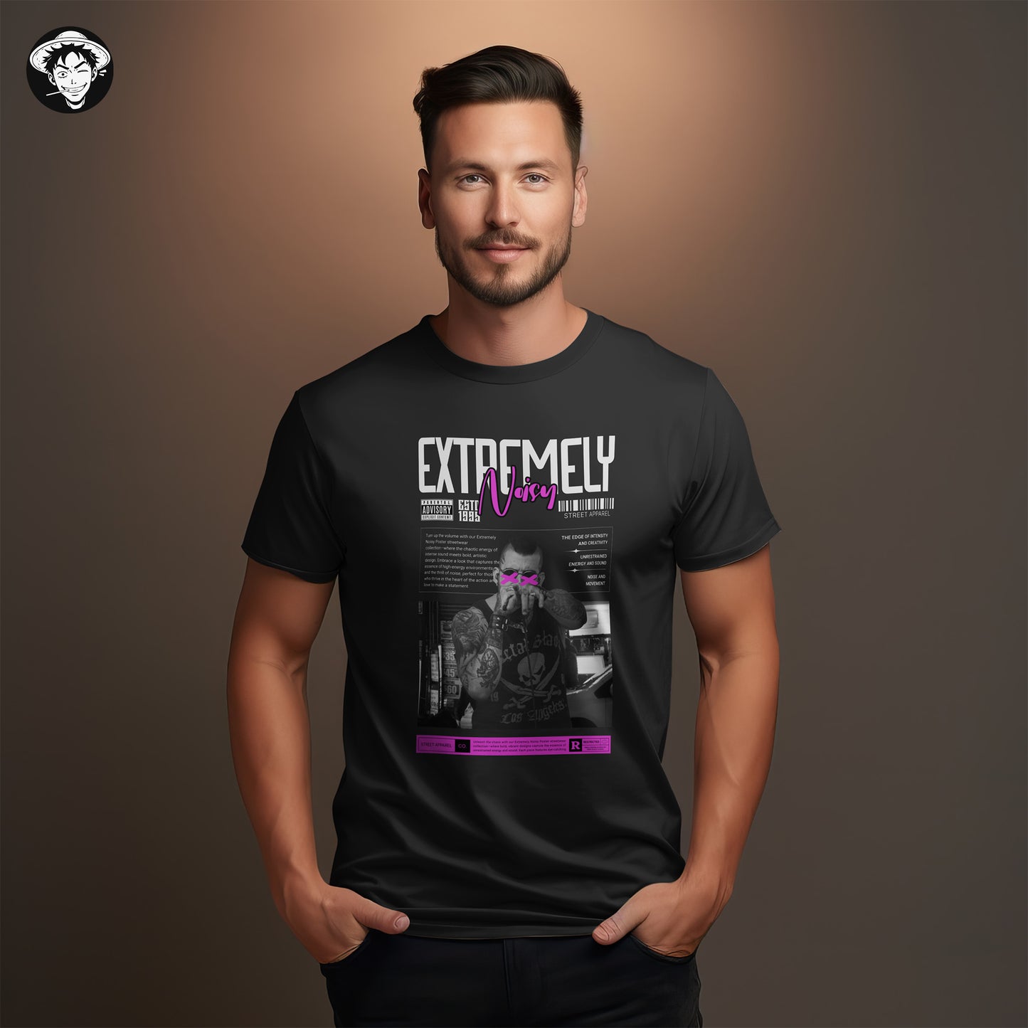 "Extremely Noisy" Men's Regular Tee