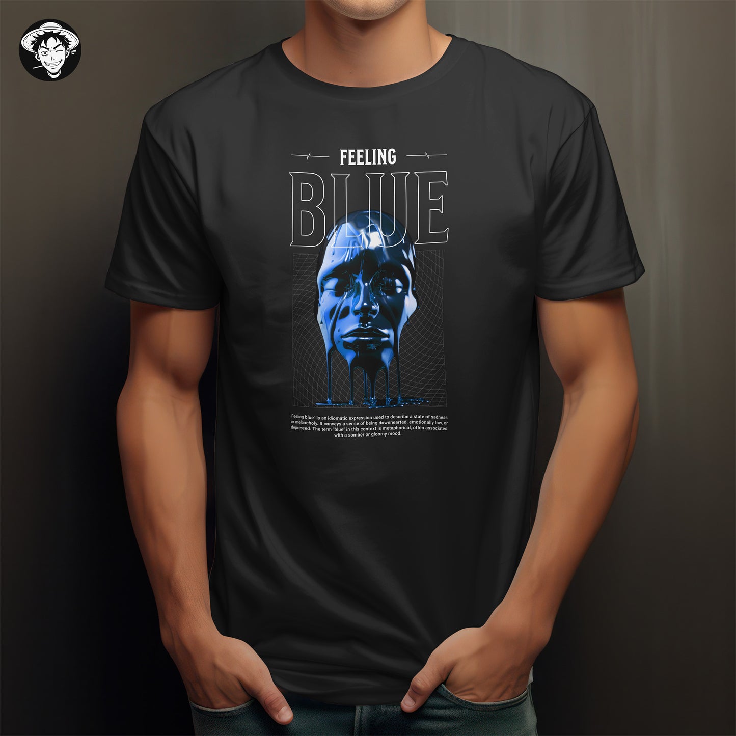 "Feeling Blue" Men's Regular Tee