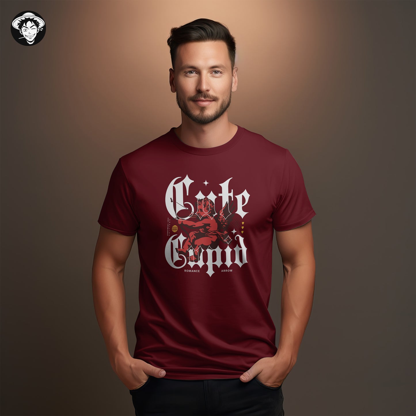 "Cute Cupid" Men's Regular Tee