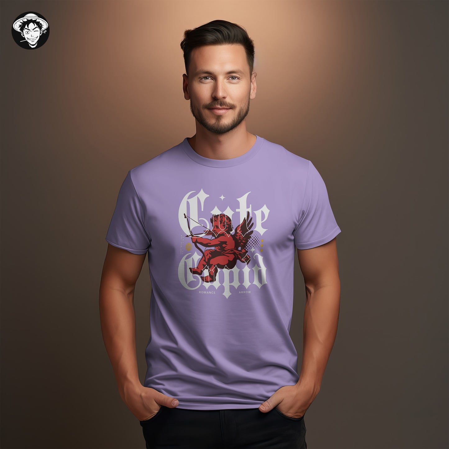 "Cute Cupid" Men's Regular Tee