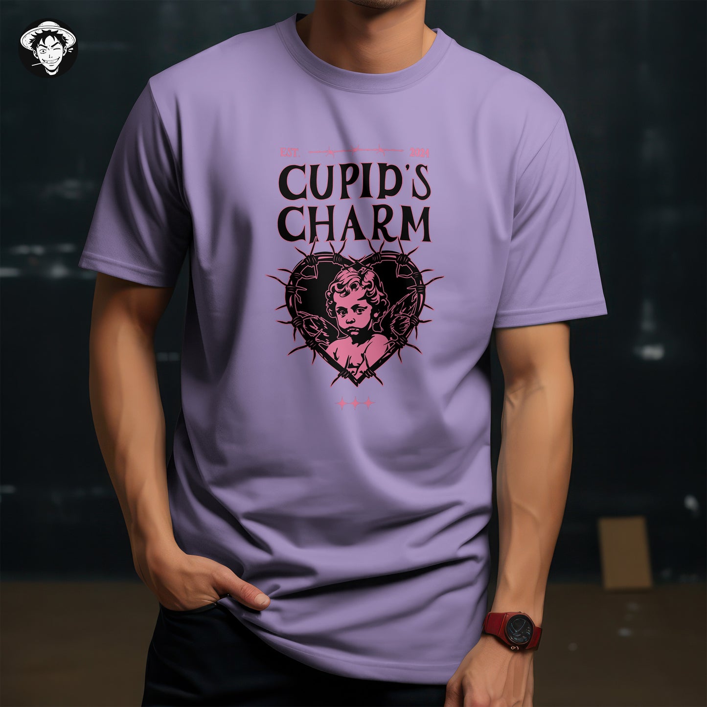 "Cupid's Charm" Men's Regular Tee